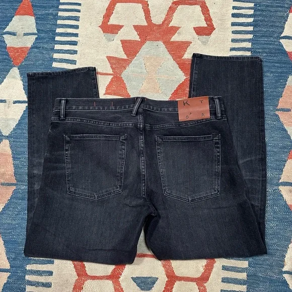 Kato by Hiroshi Kato The Pen Slim Rilo Washed Black Jeans 36x28 - Picture 10 of 13